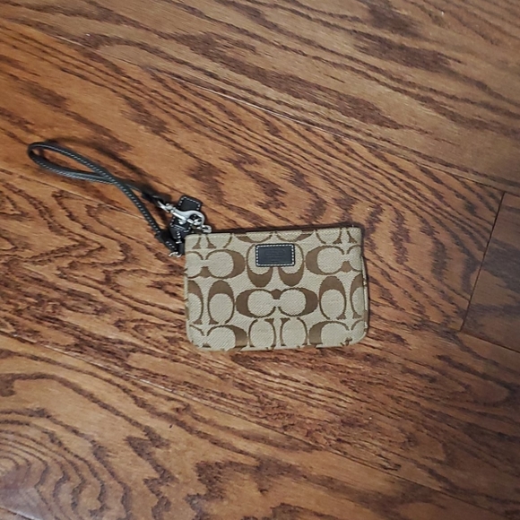 Coach Handbags - Coach Wristlet Brown